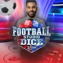 Play Football Studio Dice slot by Evolution on wolfycasino1.be