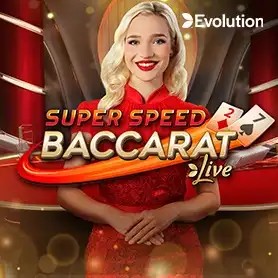 Try Super Speed Baccarat slot by Evolution on wolfycasino1.be – logo image